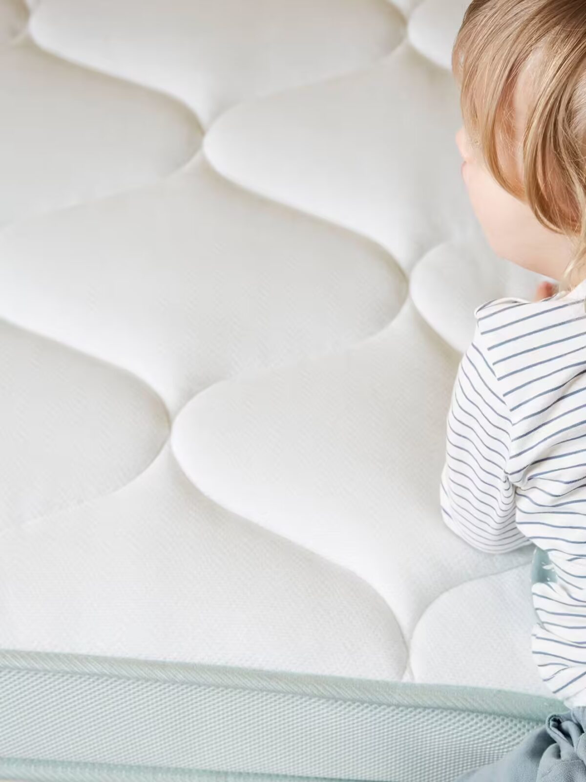 Matelas bébé + protège matelas imperméable – Image 2